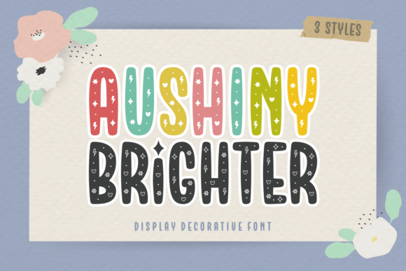 Aushiny Brighter Font Review