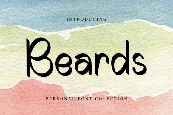 Beards Font for Bold Branding