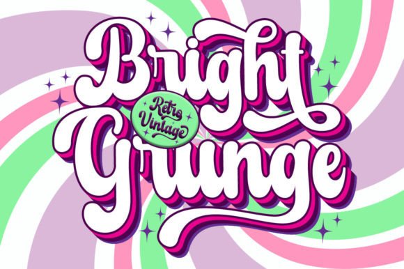 Bright Grunge Font Review