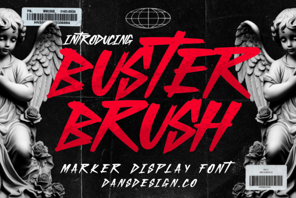 Buster Brush Font
