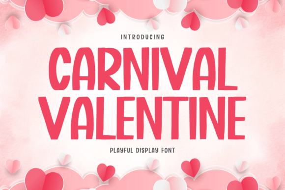 Carnival Valentine Font for Web Design