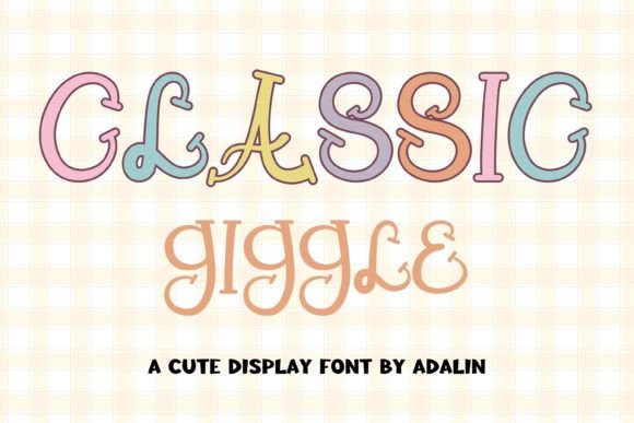 Classic Giggle Font for Business Branding