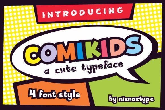 Comikids Font for Creative Projects