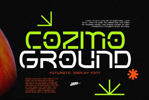 Cozmo Ground Font for Bold Campaigns