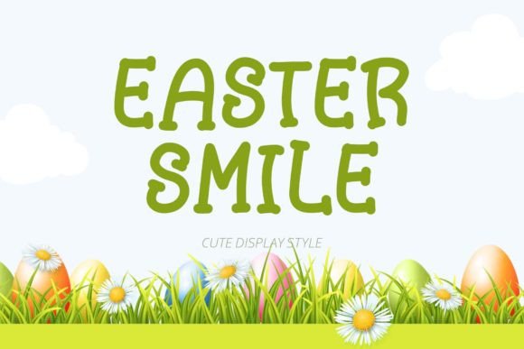 Easter Smile Font for Creative Campaigns