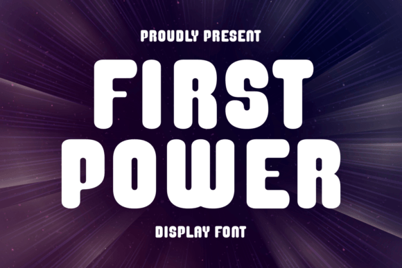 First Power Font for Bold Branding