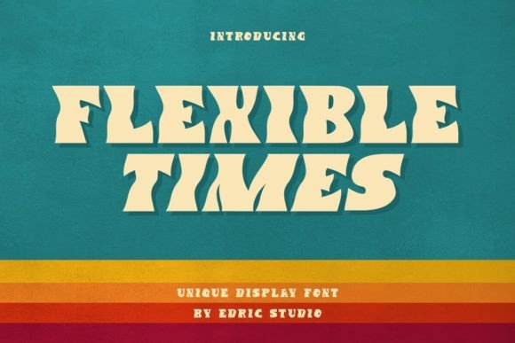 Flexible Times Font for Business Branding