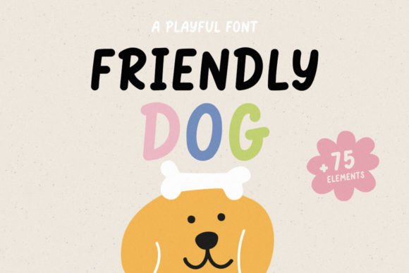 Friendly Dog Font for Creative Campaigns