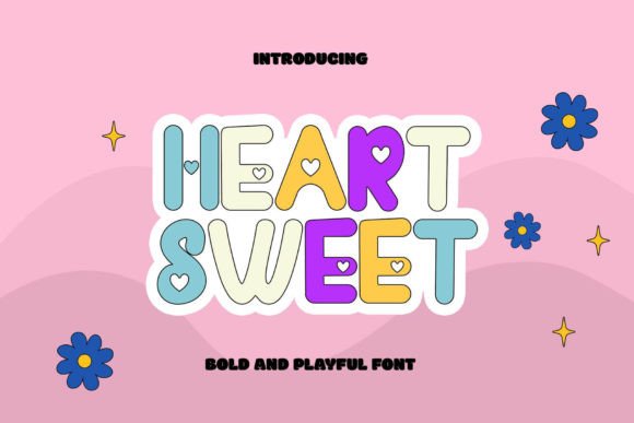 Heart Sweet Font for Bold Campaigns