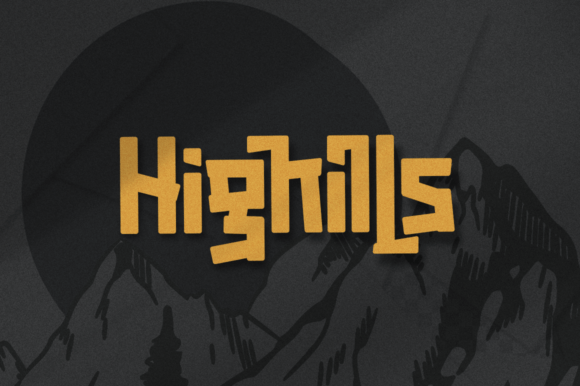 Highills Font: Bold & Unique