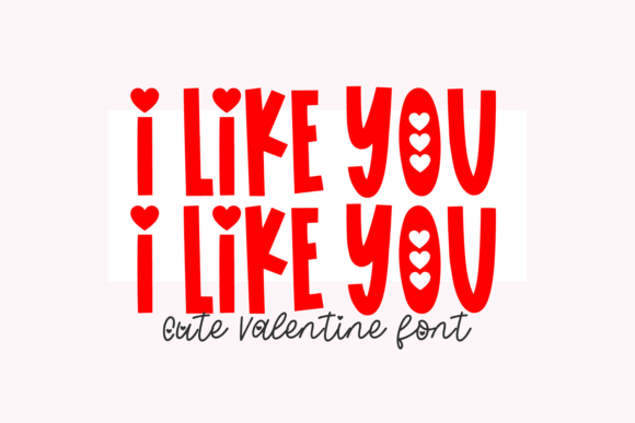 I Like You Font for Business Branding