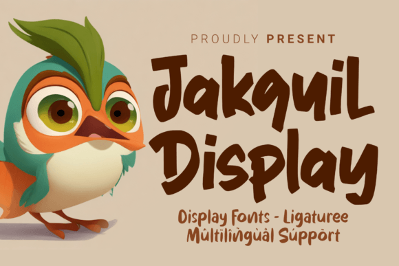 Jackquil Display Font for Creative Brands