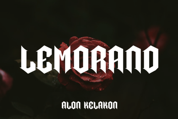 Lemorand Font: Bold Typography for Web Design