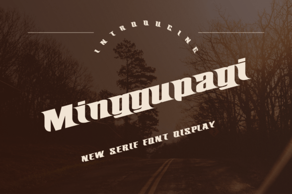 Minggupagi: A Vibrant Display Font