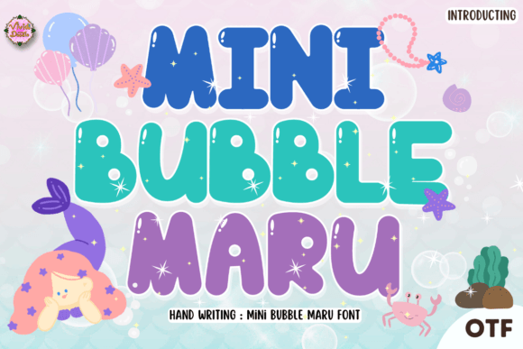 Mini Bubble Maru Font for Business Branding