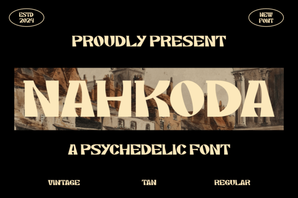 Nahkoda: A Bold Display Font for Web Design