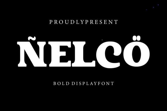 Nelco: A Bold Display Font for Creative Projects