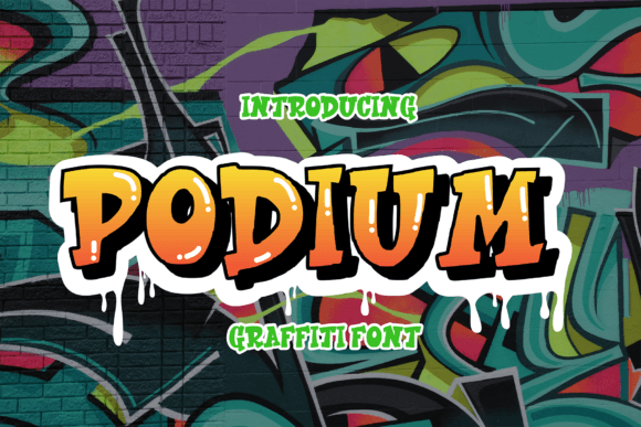 Podium Font for Bold Branding