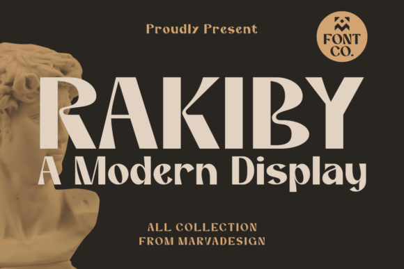Rakiby Font for Stylish Design