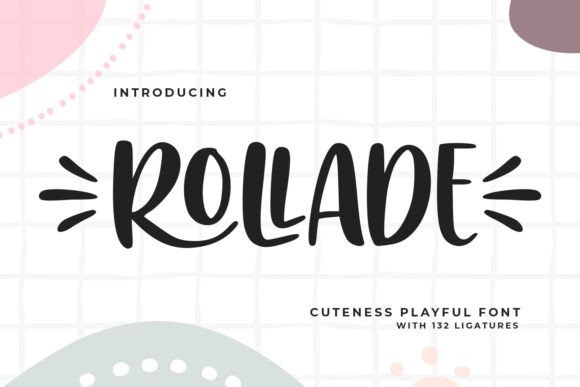 Rollade Font for Creative Projects