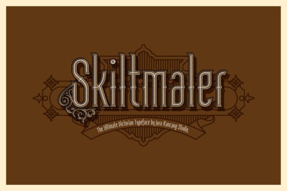 Skiltmaler Font for Business Branding