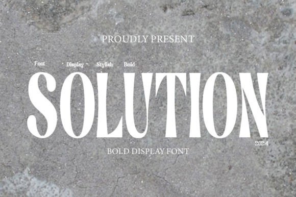 Solution Font for Web Design