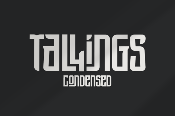Tallings Font for Creative Projects