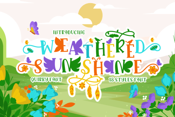 Weathered Sunshine Font