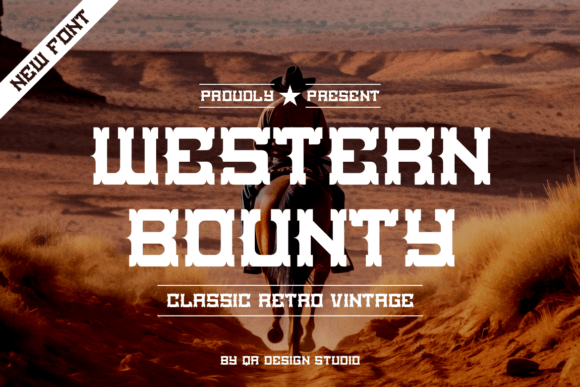 Western Bounty Font for Bold Web Design