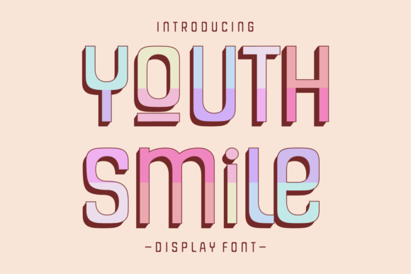 Youth Smile Font for Creative Campaigns