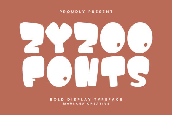 Zyzoo Font: Bold and Cheerful for Creative Projects